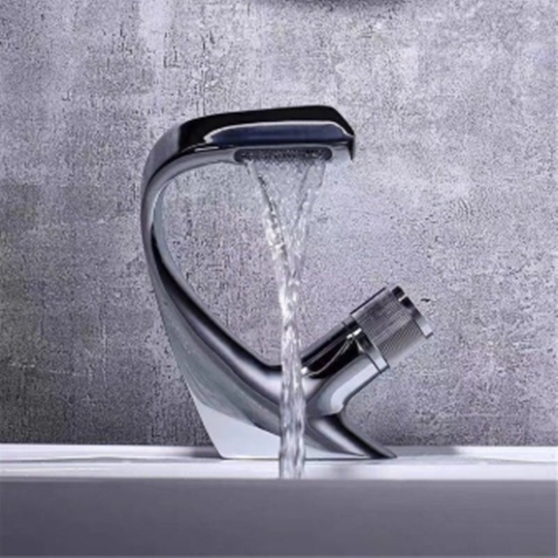 Cold and Hot Dual Purpose Light Luxury Simple Swan-shaped Faucet