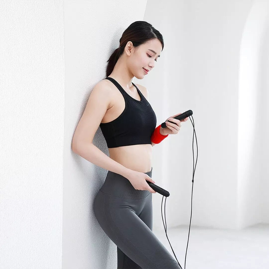 Xiaomi Mijia YUNMAI Smart Training Skipping Rope APP Data Record USB Rechargeable Adjustable Wear Resistant Rope Jumping Fitness