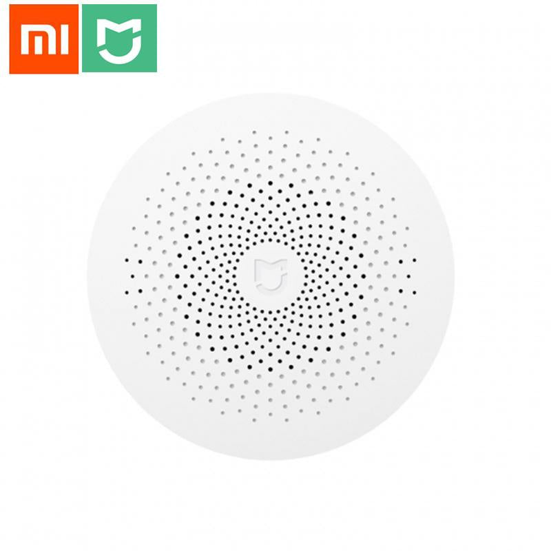 Xiaomi Mijia New Gateway 2 Alarm System Control Radio Yi Camera Mi Door Sensor Bell Temperature