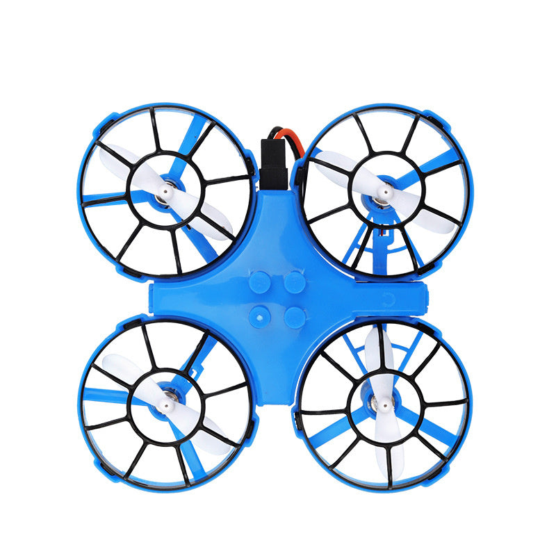 RC Boat Water Land And Air Four-Axis  Hovercraft Three-in-one Multi-function Toy One-button Tumbling Mini Drone