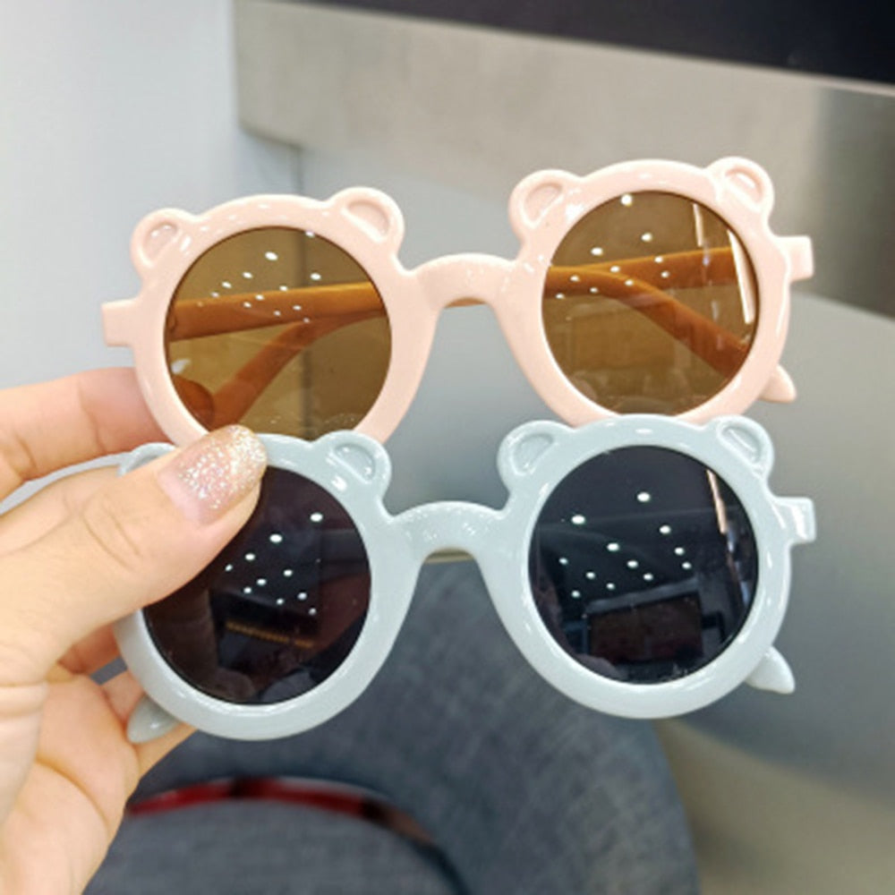 Kid's sunglasses bear shape,round, street beat, cute baby shades sunglasses UV400