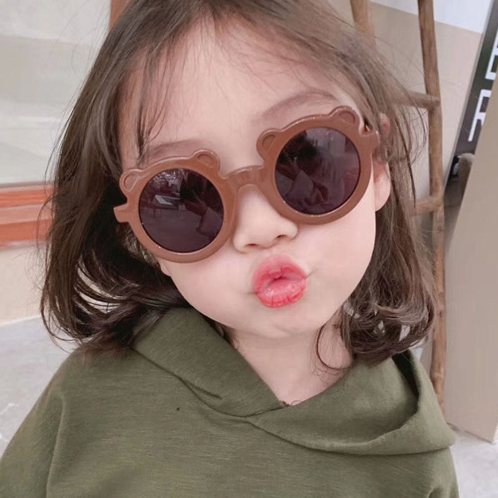 Kid's sunglasses bear shape,round, street beat, cute baby shades sunglasses UV400