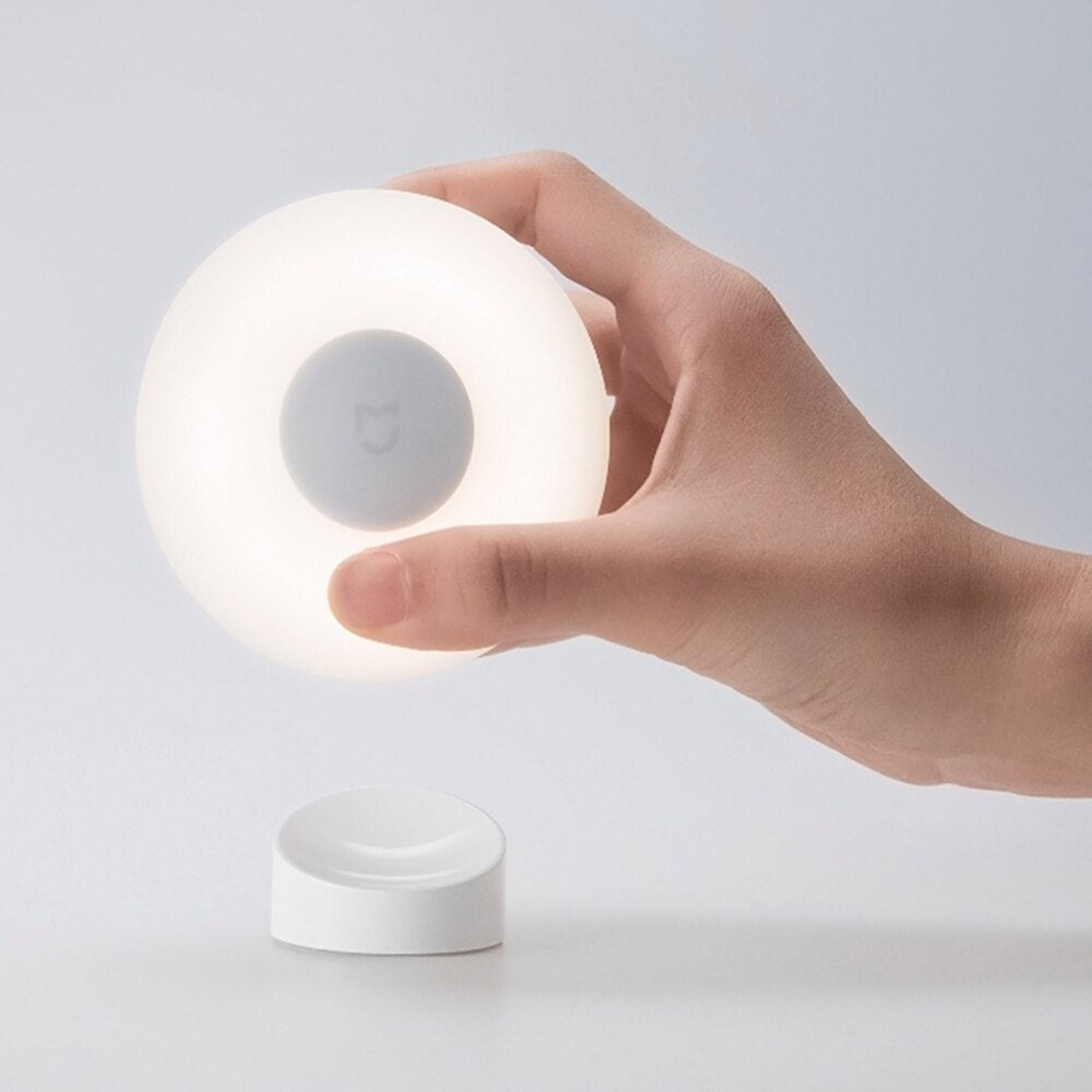 Xiaomi Mijia Night Light 2nd Generation Magnetic Attraction Night Lamp 360 Rotating Adjustable Infrared Body Sensor