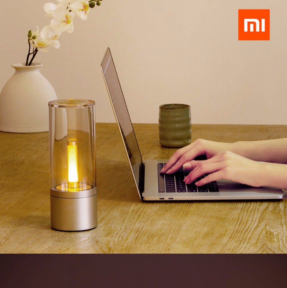 Original Xiaomi Mijia Yeelight Candela Led Night ight The Smart Mood Candle Light