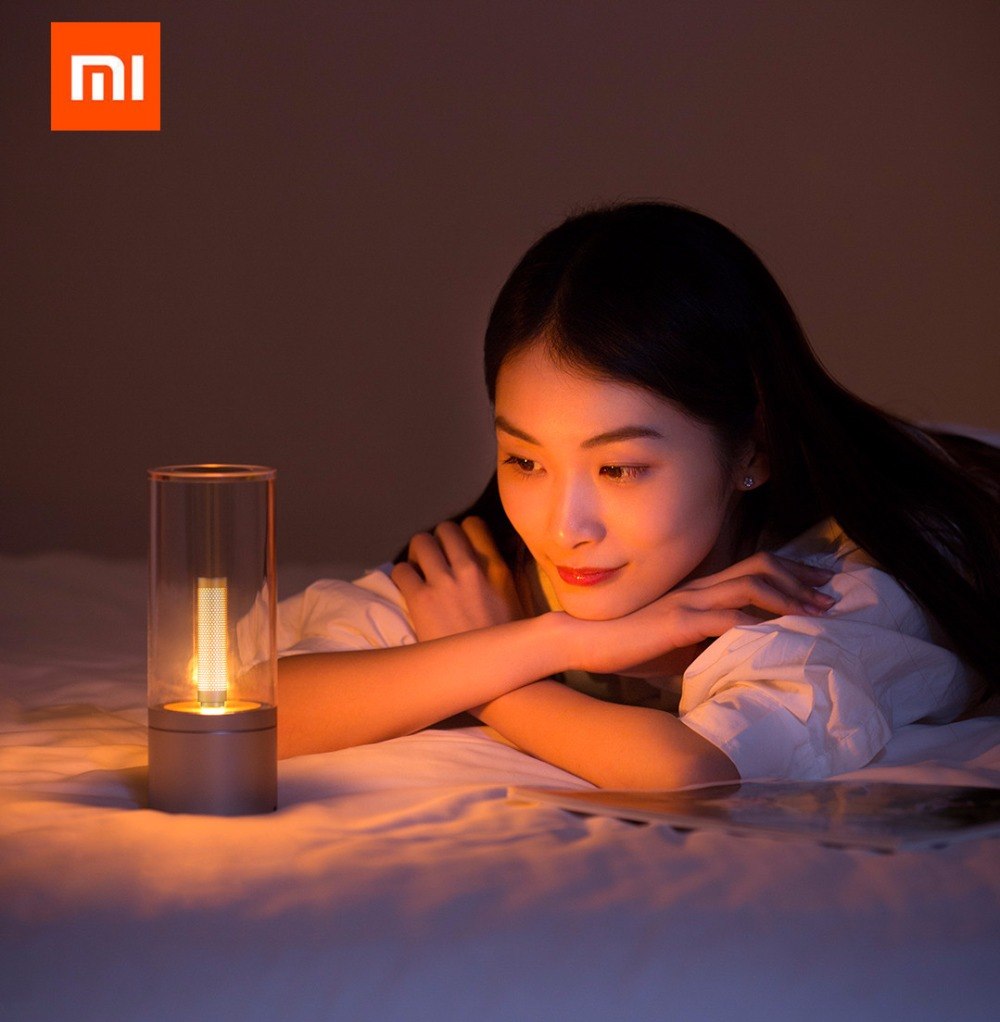 Original Xiaomi Mijia Yeelight Candela Led Night ight The Smart Mood Candle Light