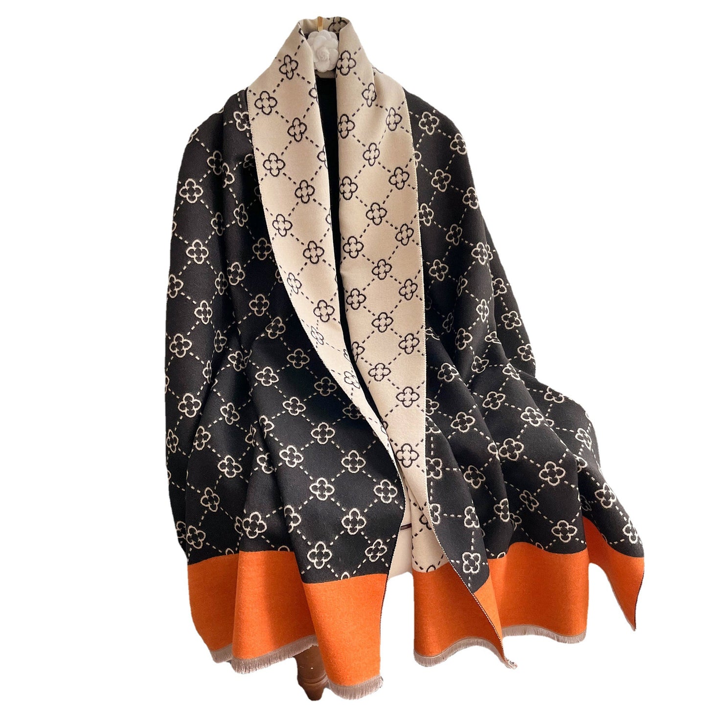 Women's luxury pashmina/scarf,long to wrap around,warm and thick,imitation cashmere.