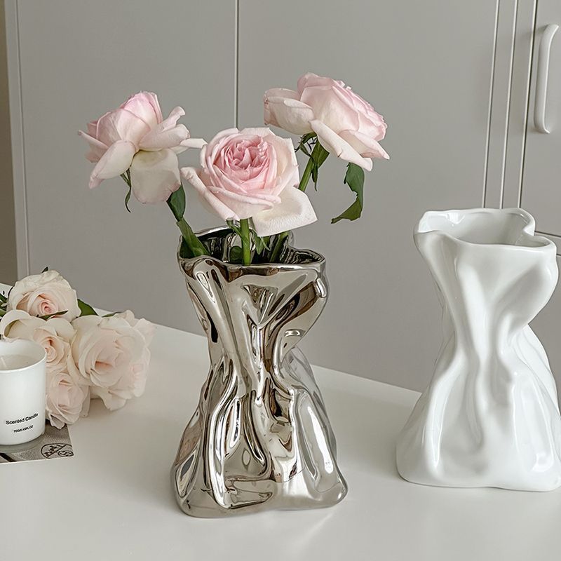 Simple Cream Style Vase Decoration Home Decoration