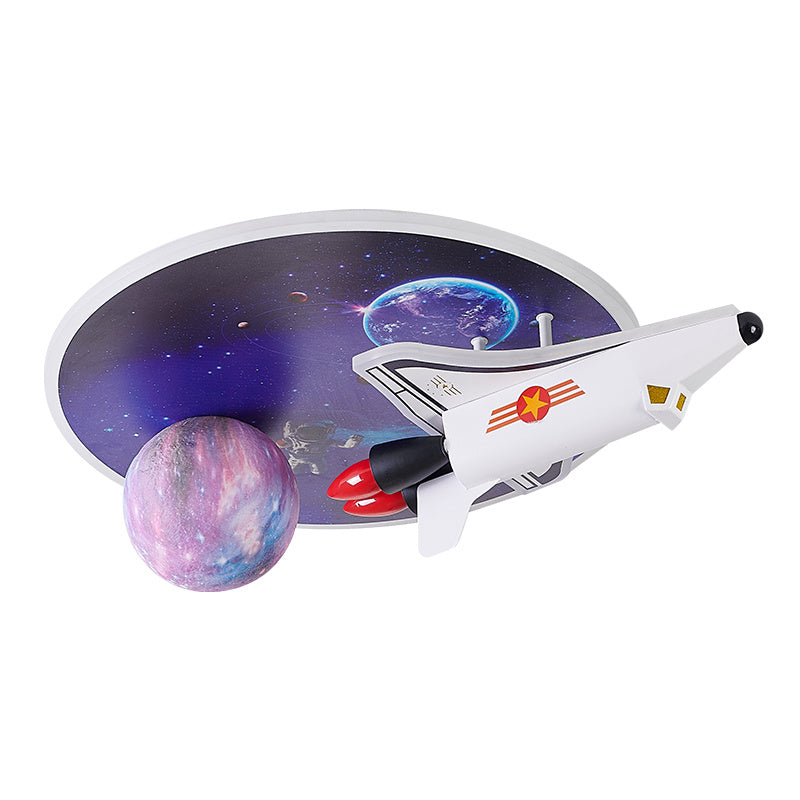 Space Plane Cartoon Modern Simple LED Lamps